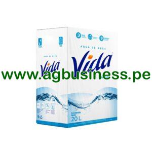 Agua VIDA Caja 20 LT. Descartable